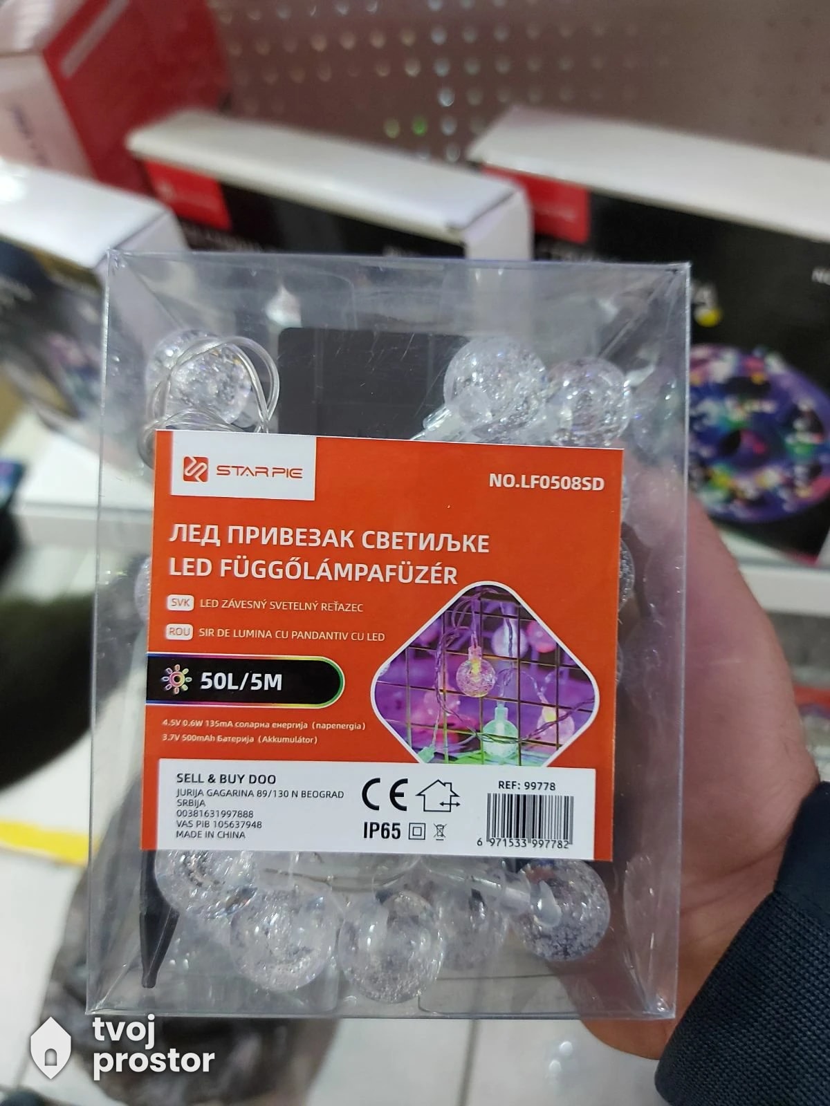 Led solarne sijalice — spoljna rasveta, Mungosi, Beograd