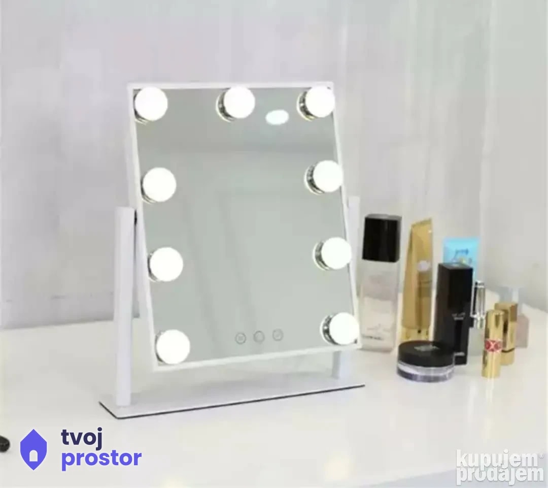 Led ogledalo sa 9 lampi — Mungosi, Beograd