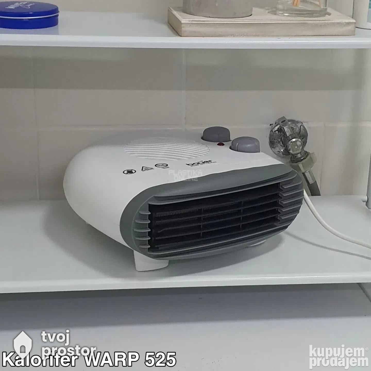 Prenosivi tihi električni grejač Wanshixi 220V 50Hz — fotografija 2 od 3