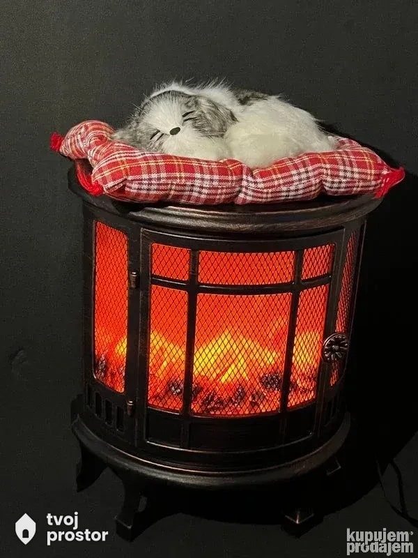 Kamin lanterna dekorativni kamin lampa kamin — Mungosi, Beograd