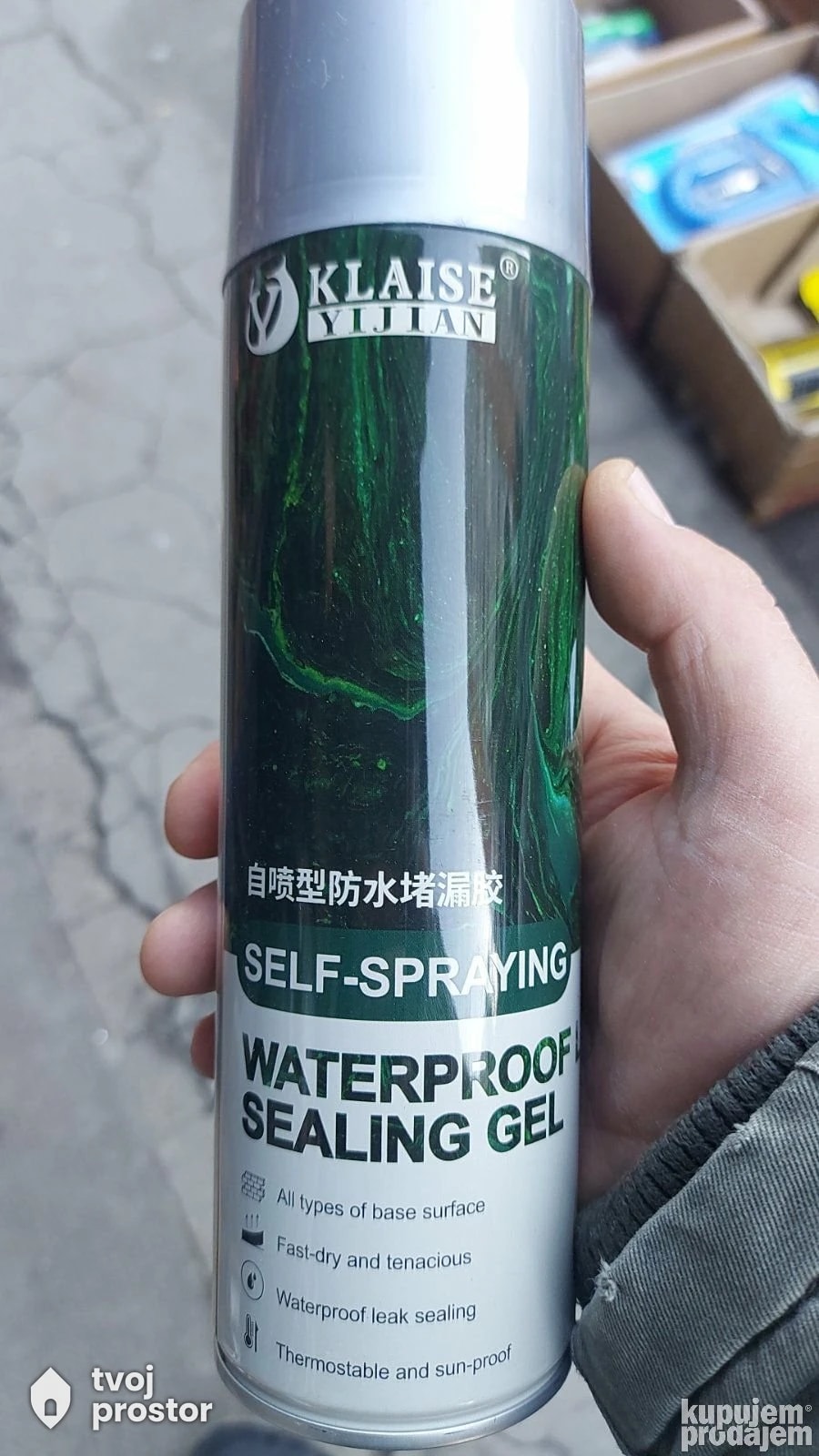Vodootporni gel za pukotine — fasade i termoizolacija, Mungosi, Beograd