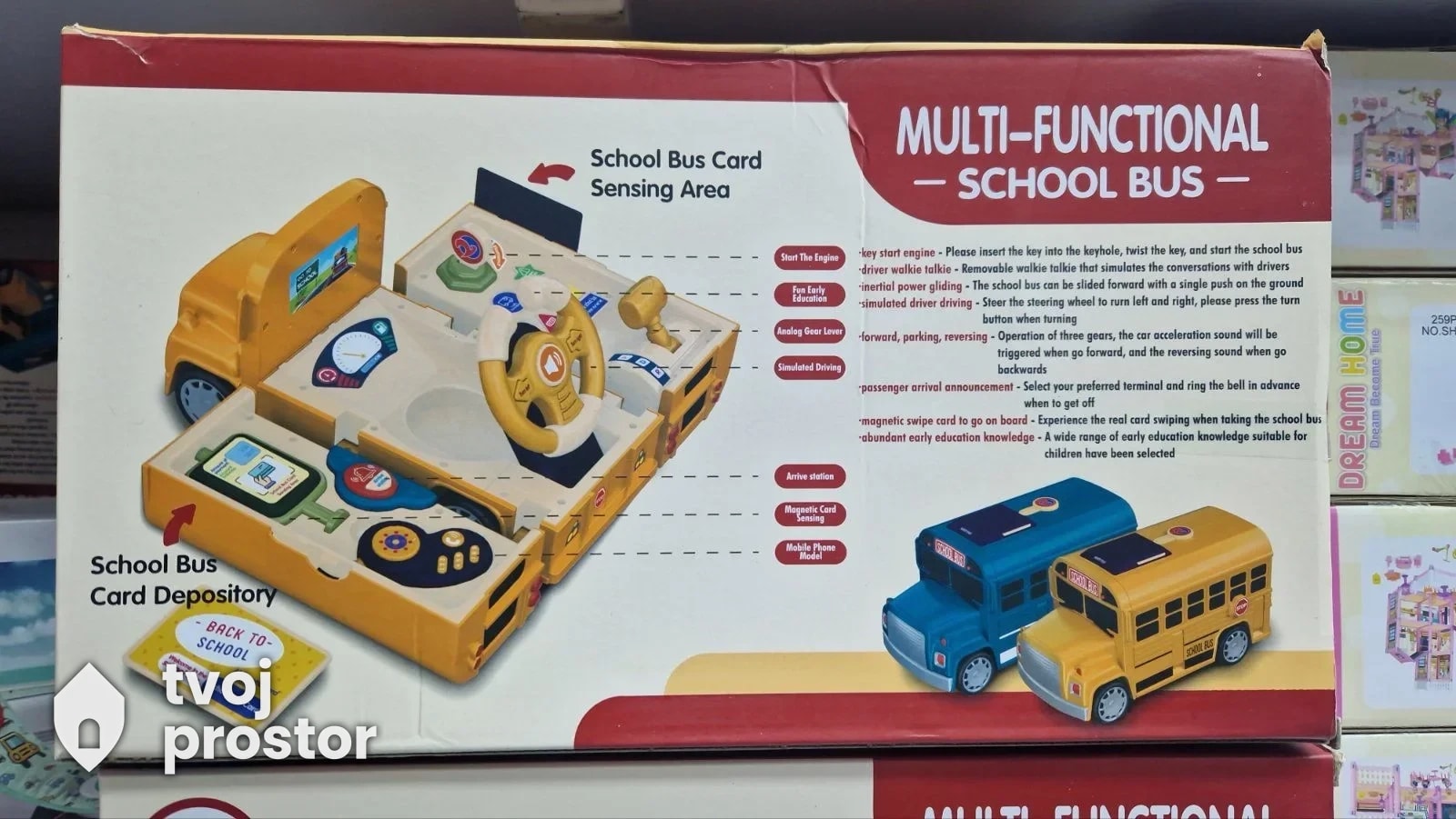 Autobus skolski simulacija voznje — fotografija 2 od 3