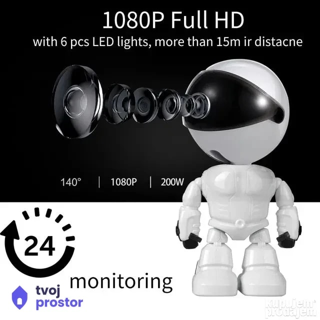 Wifi kamera — fotografija 3 od 7