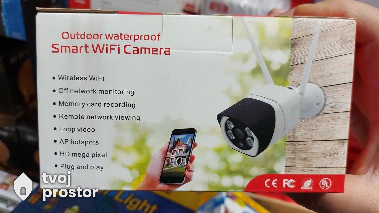 Kamera za video nadzor FullHD rezolucije WiFi — Mungosi, Beograd