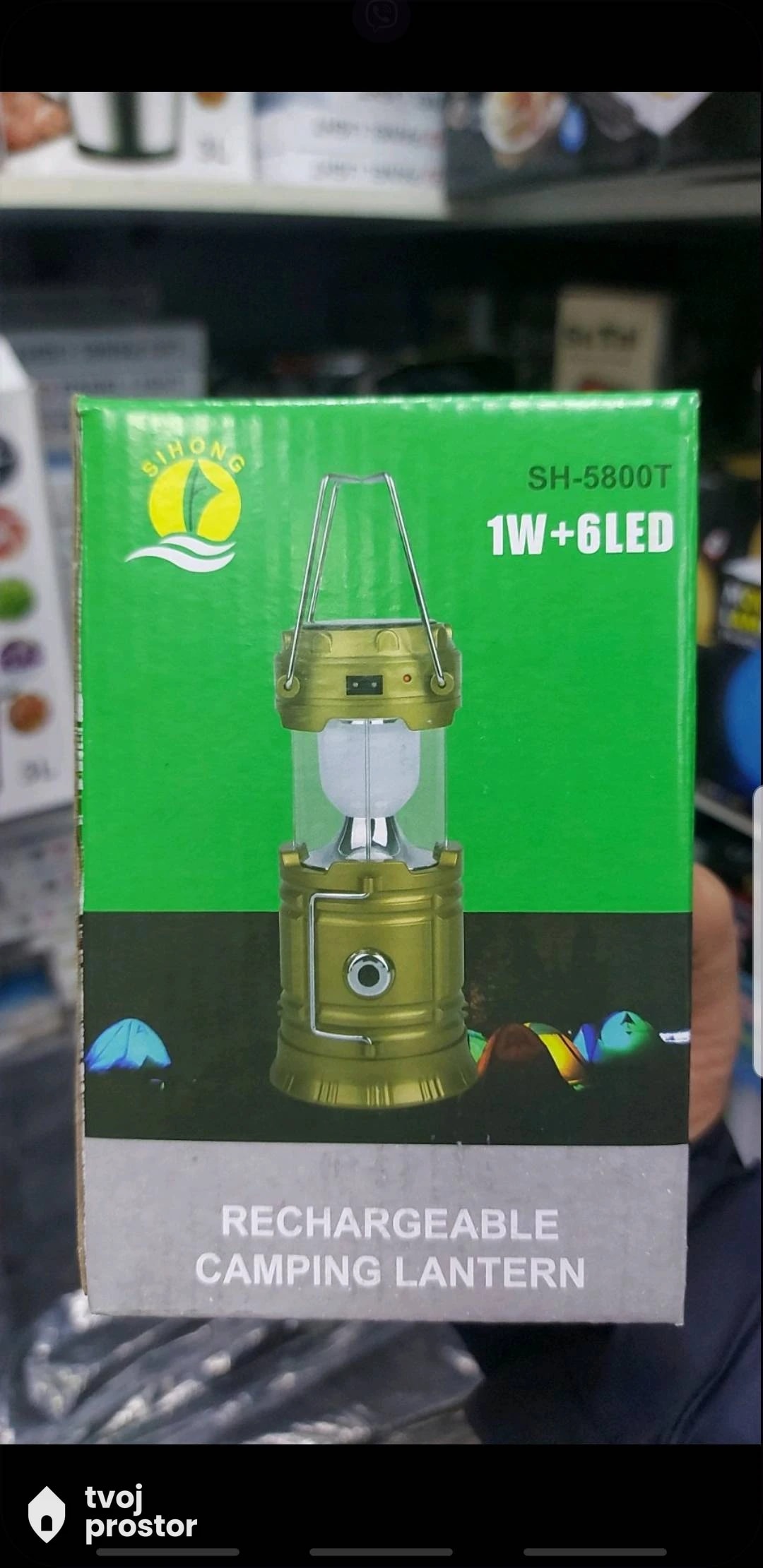 LED lampa za kampovanje — fotografija 8 od 9