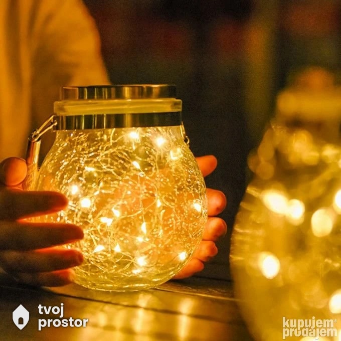 Solarne lampe 2 komada — fotografija 2 od 3