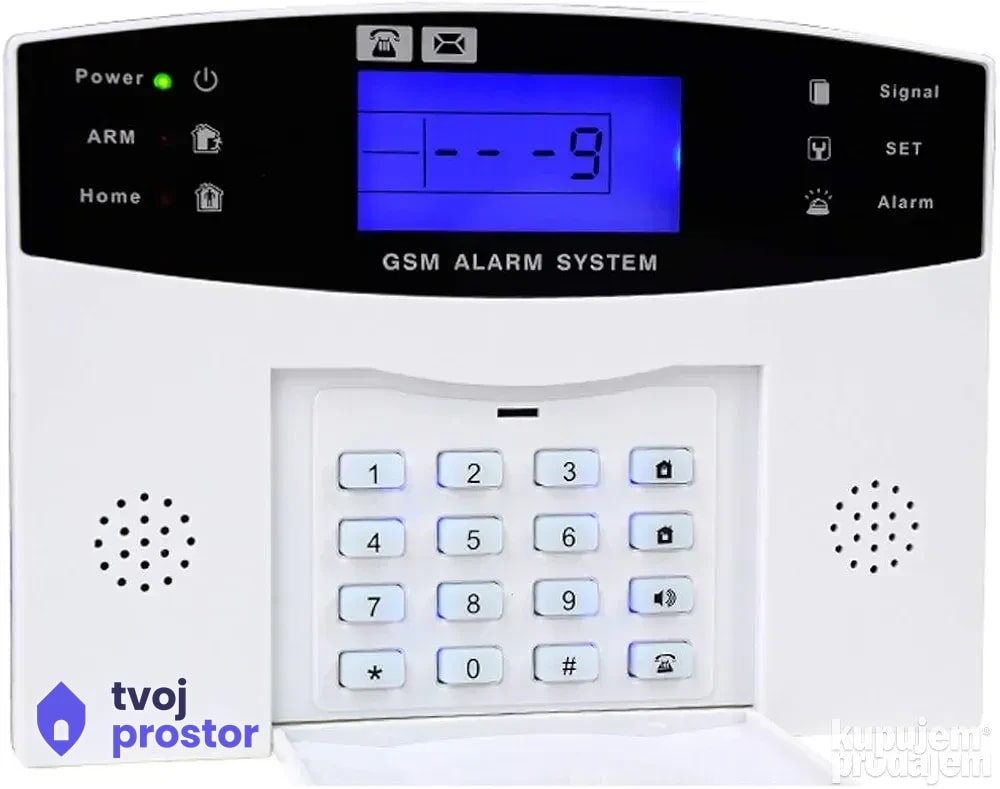 Bežični alarm KI908 sa telefonskom GSM dojavom — fotografija 3 od 5