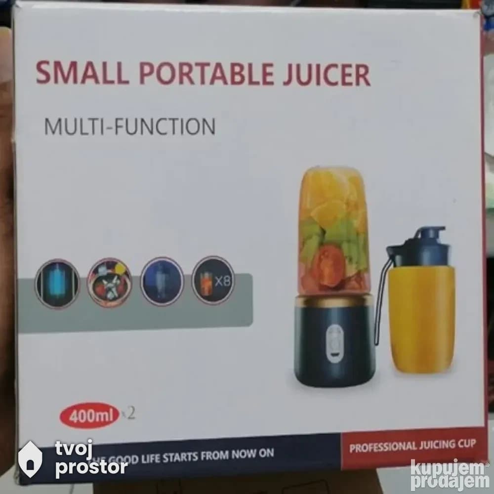Prenosni punjivi blender sa 2 šoljice — mali kućni aparati, Mungosi, Beograd