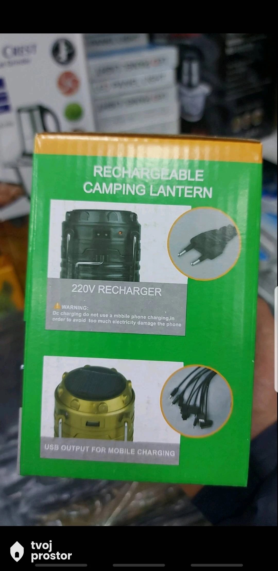 LED lampa za kampovanje — fotografija 7 od 9