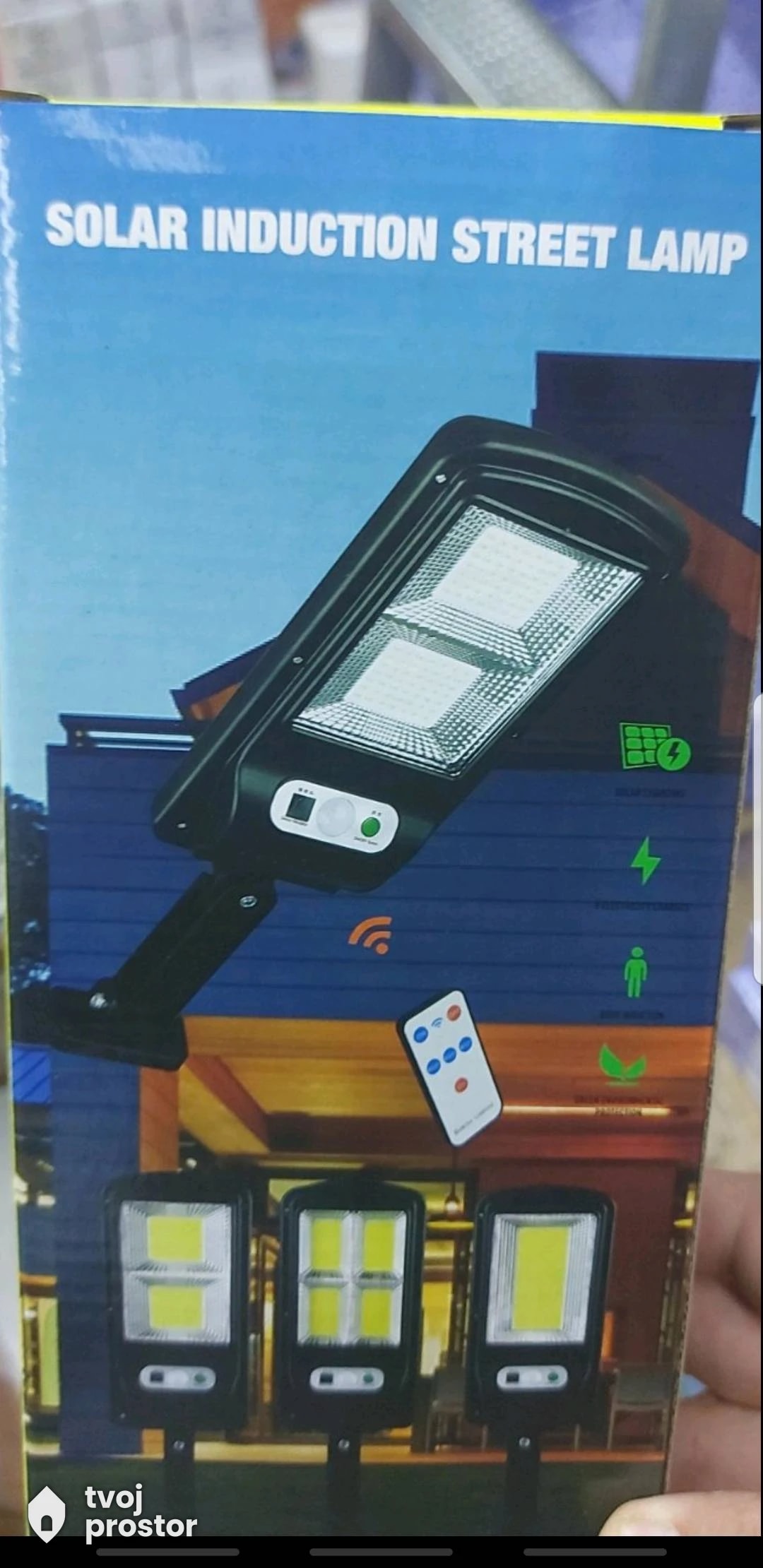 Solar led ulična rasveta sa daljinskim upravljačem — Mungosi, Beograd