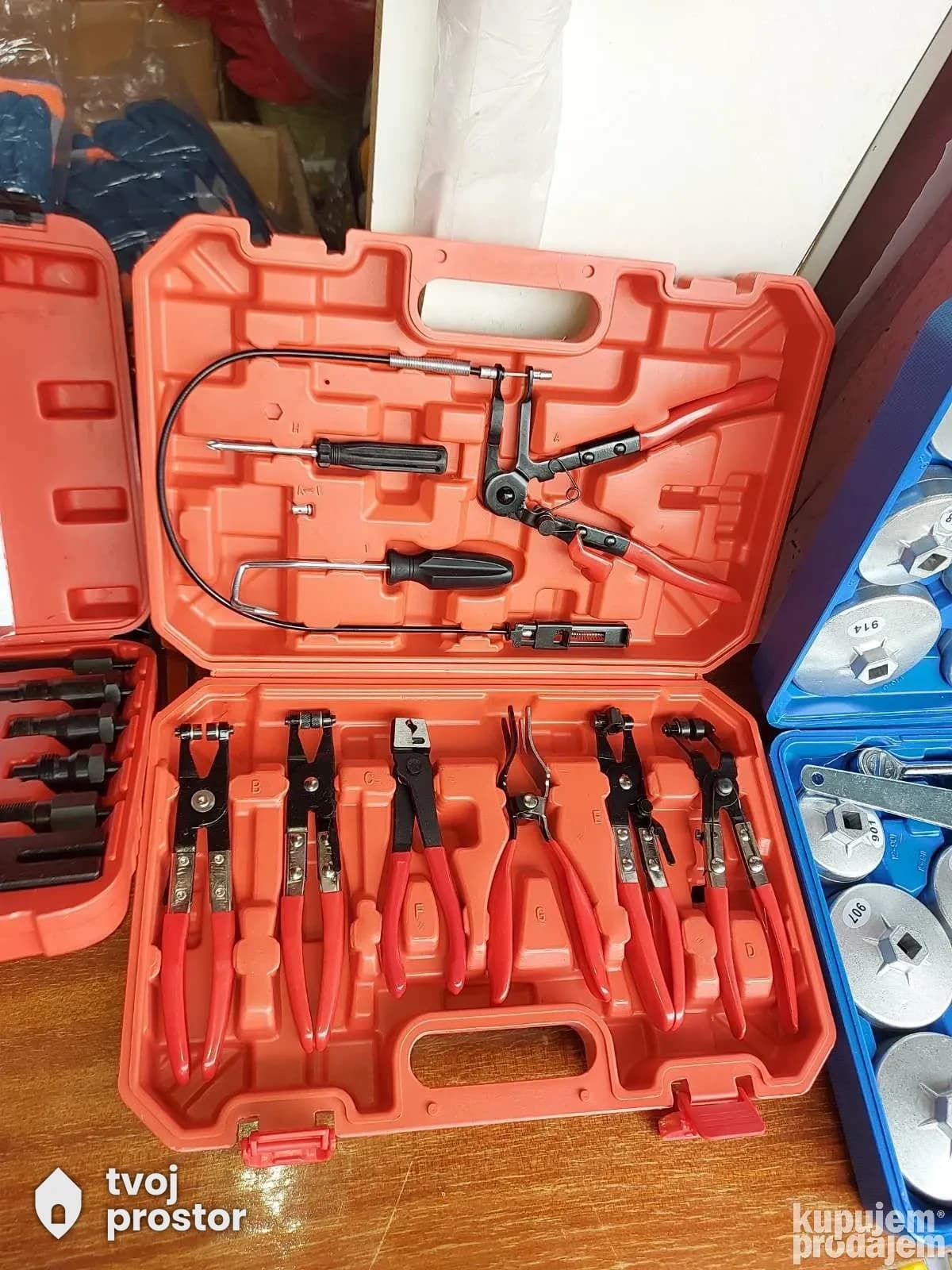 Set klesta za selne — ručni alat, Mungosi, Beograd