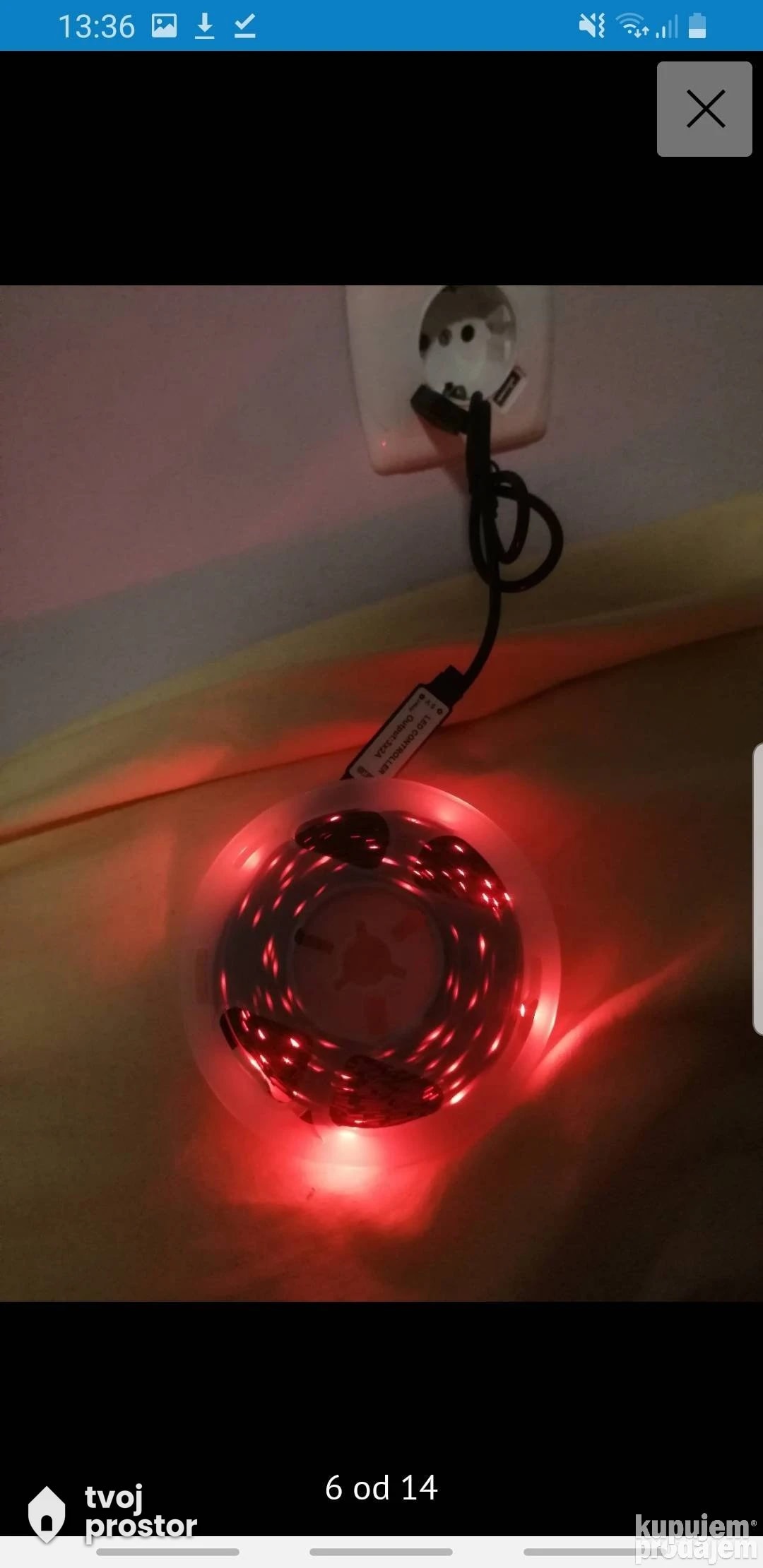 LED traka 5 metara — fotografija 5 od 7