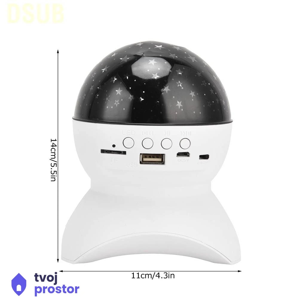 Bluethoot muzicki projektor LED — fotografija 2 od 5