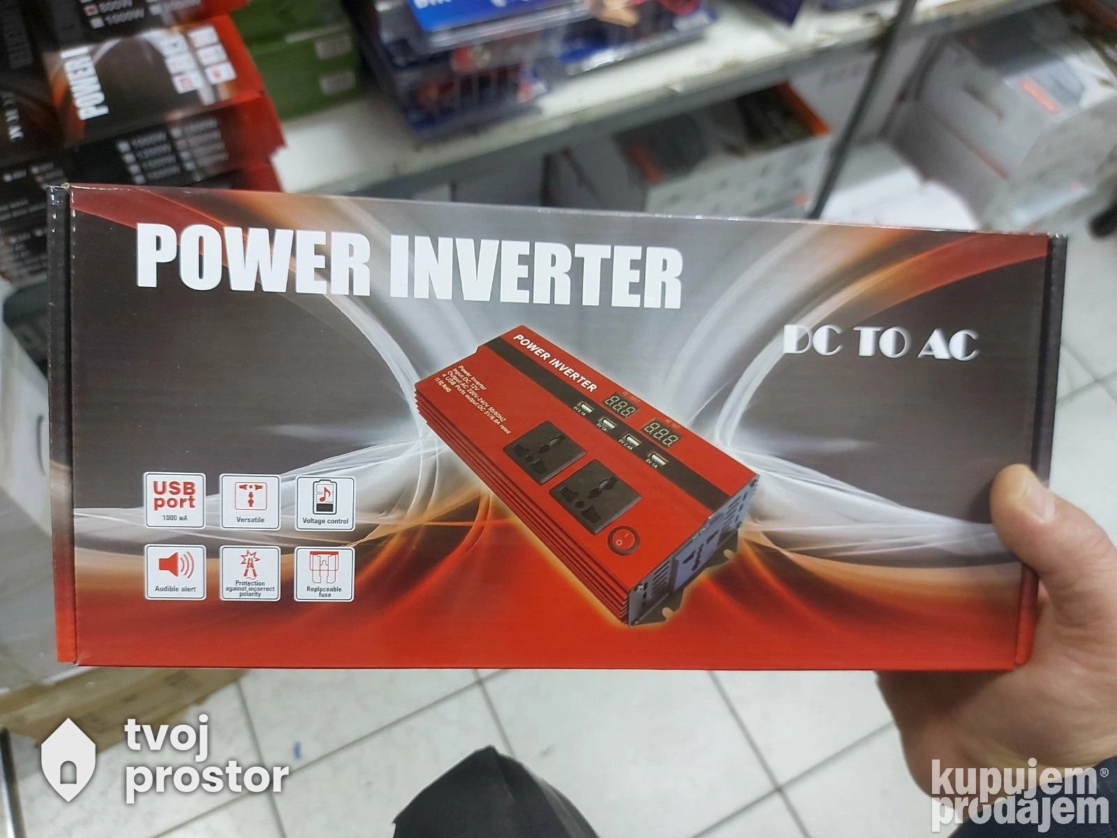 Pretvarac inverter 1000W — elektro instalacije, Mungosi, Beograd