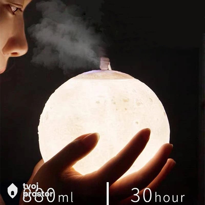 Lampa mesec i ovlazivac vazduha — fotografija 5 od 7