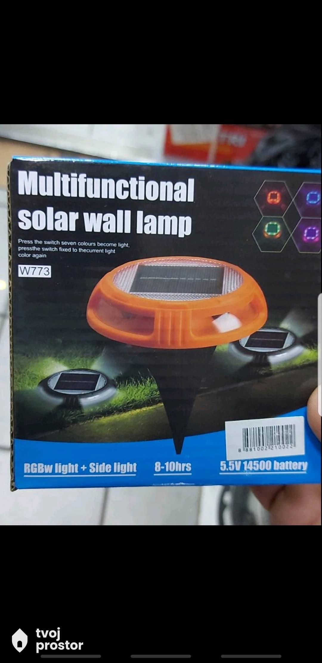 Solarna lampa idealna za vrt-terasu — mali kućni aparati, Mungosi, Beograd