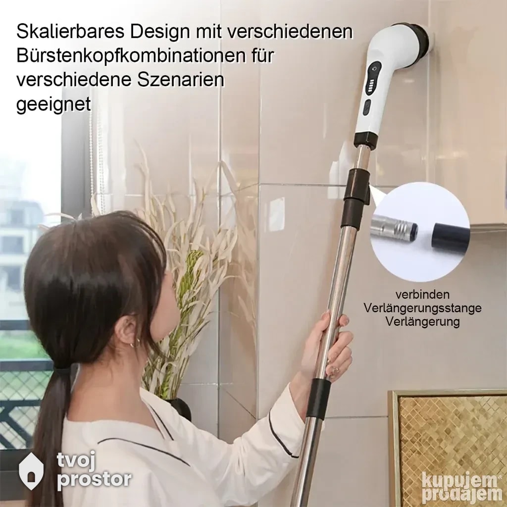 Cetka za ciscenje elektricna — fotografija 2 od 6