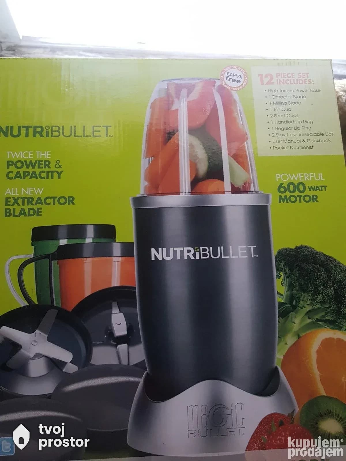 Nutribullet 600W — mali kućni aparati, Mungosi, Beograd