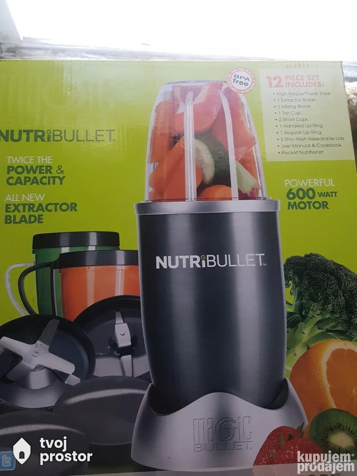Nutribullet 600W — mali kućni aparati, Mungosi, Beograd