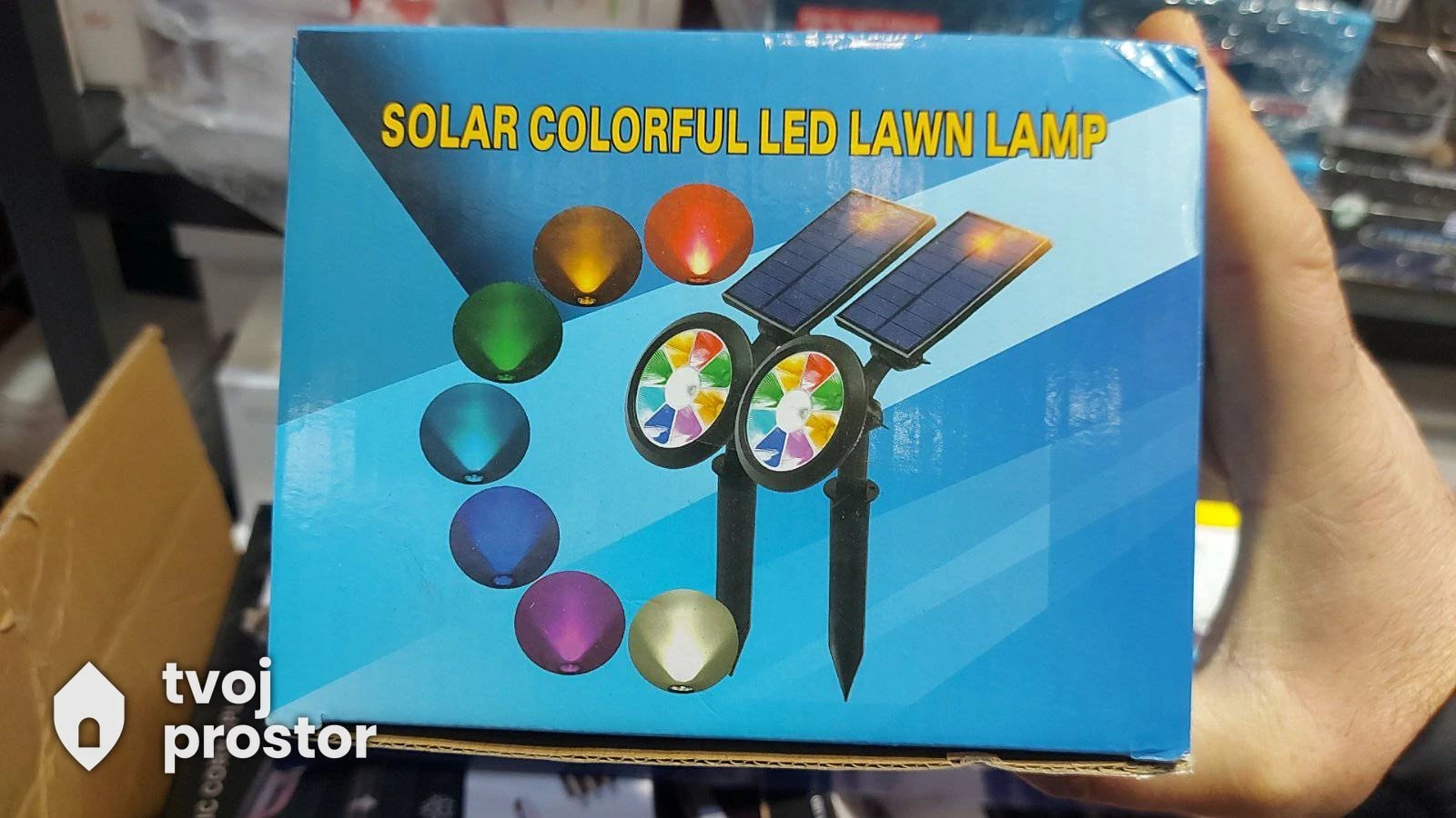 Solarna LED lampa — fotografija 7 od 9